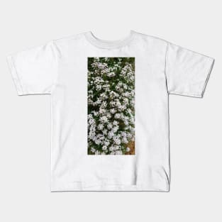 White Alyssum Kids T-Shirt